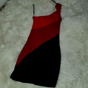 Asymmetrical dress